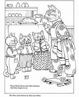 Coloring Pages Potter Beatrix Kittens Little Three Book Dover Publications Doverpublications Color Printable Poetry Kids Cat Favorite Sketchite Nursery Getdrawings sketch template