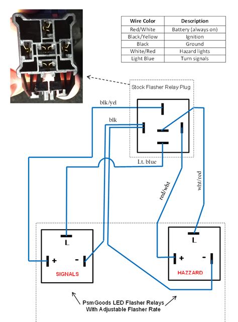 flasher relay wiring diagram