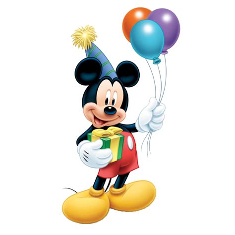 birthday mickey mouse clipart png   cliparts  images