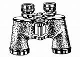 Binocolo Verrekijker Binoculars Feldstecher Catalejos Jumelles Malvorlage Mower Korb Diamant Winkelwagen Centesimo Impronta Piede Kleurplaten Educolor Schoolplaten Template Grandes Grande sketch template