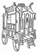 Colorear Caravane Gitan Carriage Carroza Esmeralda Bossu Gobbo Disegno Clipartmag Gifgratis sketch template