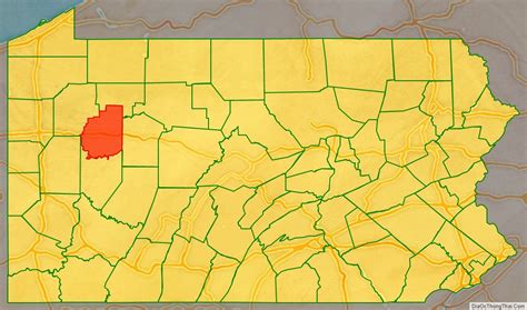 map  clarion county pennsylvania