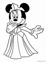 Minnie Queen Coloring4free Mouse Coloring Pages Print Related Posts sketch template