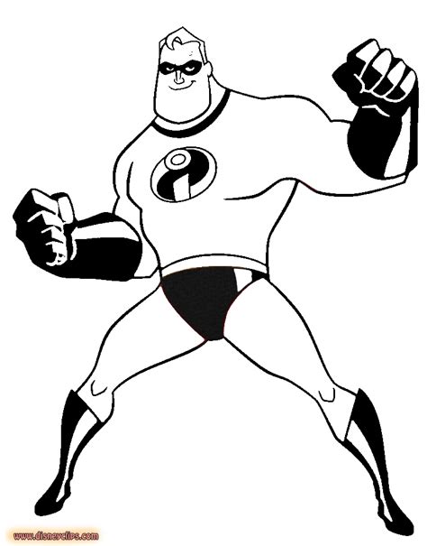 coloring pictures  incredibles   svg design file