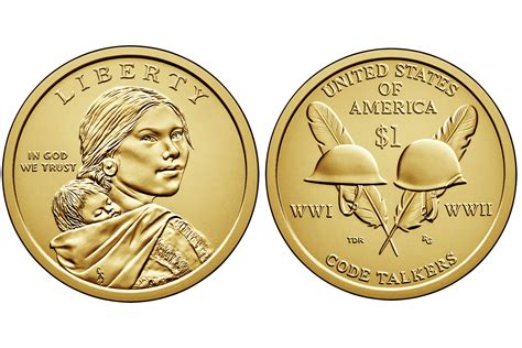 sacagawea native american  dollar coin mintages