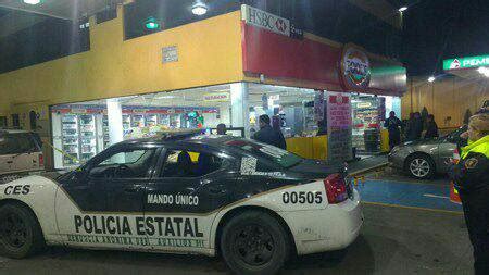 cronista de ecatepec roban cajero automatico  tienda de conveniencia en ecatepec