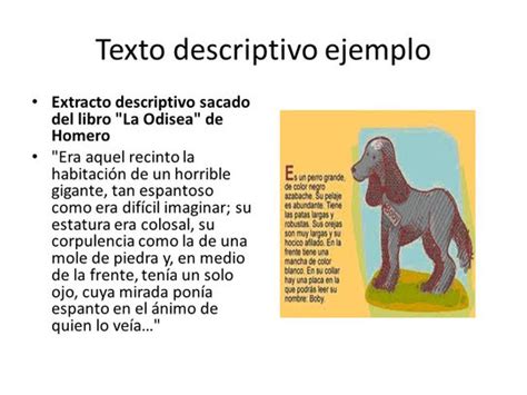 Ejemplo Corto De Un Texto Descriptivo Ejemplo Sencillo