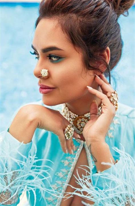 esha gupta features on the cover of femina wedding times april issue