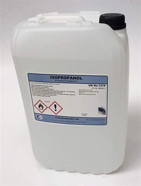 ck chemicals isopropanol