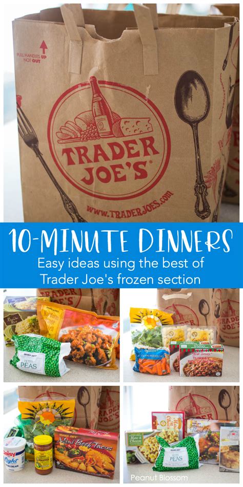 minute trader joes meals   busy night dinners   hurry