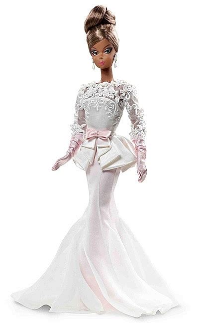 2012 barbie collector bfmc silkstone atelier evening gown doll nrfb