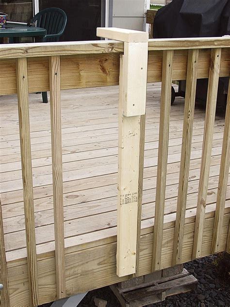 easy deck building tip  simple spindle placement jig  scrap  material  hanging