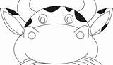 Bull Mask Cow Clipartmag Drawing Kids sketch template