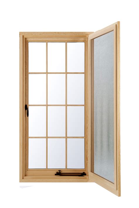 wood window push  casement fieldstone windows