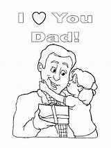Coloring Dad Daddy Pages Daughter Kiss Color Cheek Super Girl Colouring Printable Print American Little Her Mum Coloringsky Getdrawings Kids sketch template