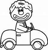 Coloring Circus Clown Car Wecoloringpage Pages sketch template