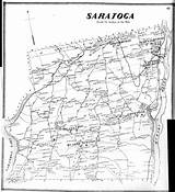 Saratoga Town Atlas Schuylerville sketch template