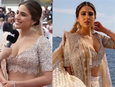 Sara Ali Khan Makes A Dazzling Debut At Cannes 2023 In Traditional