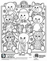 Coloring Pages Mcdonalds Bear Build Mcdonald Ronald House Workshop Print Color Sheets Getcolorings Printable Getdrawings Kids Freecoloringpages sketch template