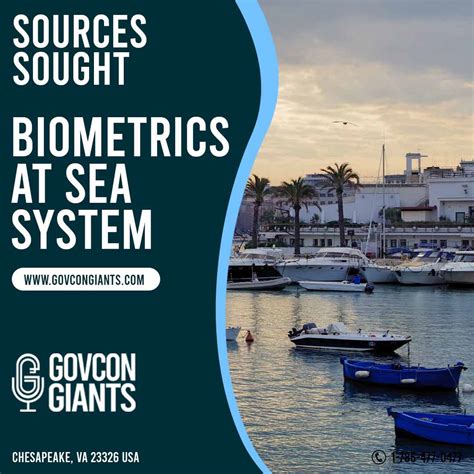 sources sought biometrics  sea system govcon giants