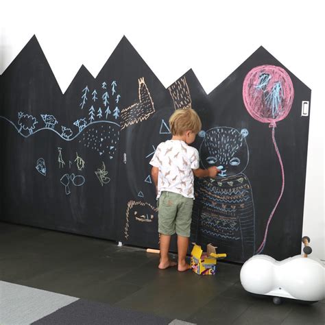 chalkboard wall  childrens room        entertained