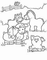 Little People Coloring Pages Fun Kids sketch template