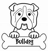 Coloring Pages Bulldog Mississippi State English Printable Puppy Getcolorings Color Bulldogs Getdrawings Drawing Comments sketch template