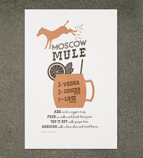 moscow mule printable recipe printable words worksheets