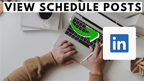 view  scheduled posts  linkedin youtube