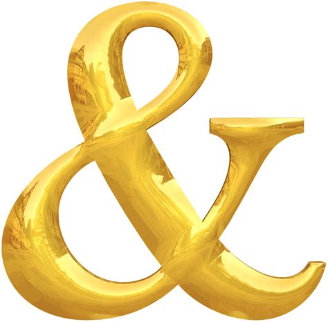 gold typography symbol transparent png stickpng