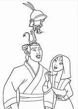 Mulan Pages Coloring Coloring2print sketch template