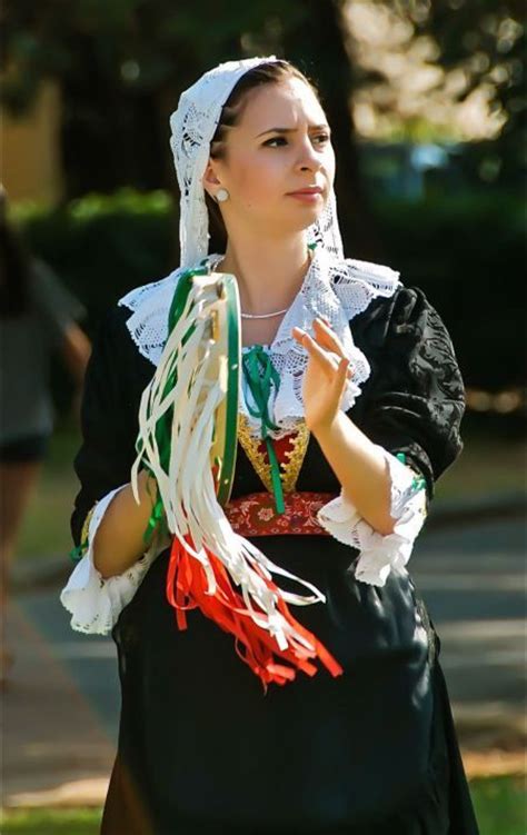 Traditional Dress Of Italy A Garnished Garment With Beauty And Style