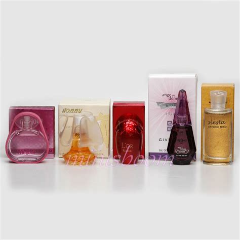 mini perfume lot    mini perfumes miniatures  women   box perfume