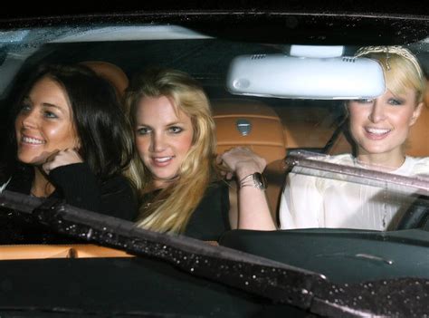 lindsay lohan invites paris hilton and britney spears to her birthday party and suddenly it s