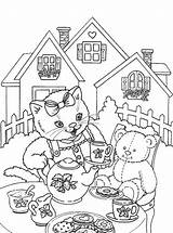 Katten Cats Dogs Poezen Kleurplaat Kleurplaten Coloring Pages Kids Poes Van Nl Zo Kleuren Fun sketch template