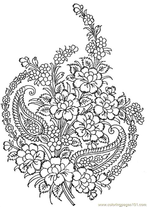 flower coloring pages advanced coloring home
