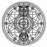 Transmutation Alchemist Fullmetal 1400 Resurrection Alchemical Enregistrée sketch template