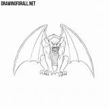 Gargoyle Draw Drawingforall sketch template