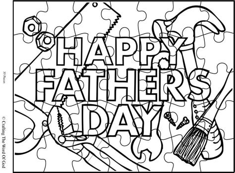 activity sheet crafting  word  god dad crafts fathers day