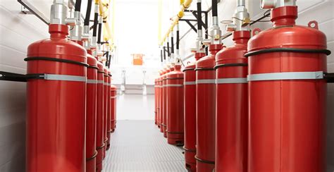 commercial clean agent fire suppression system due