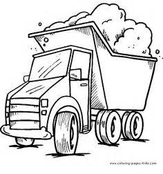 kenworth  coloring pages truck coloring pages big trucks