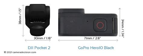 dji pocket   gopro hero black detailed comparison