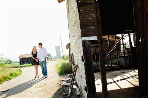 Brianna And Garrett Abandoned Ranch Engagement Session Porterville