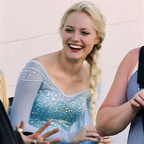 First Look At Frozen S Elsa On Once Upon A Time E Online Uk