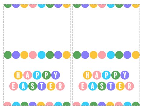 happy easter cards printable  paper trail design
