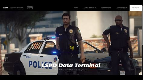 Police Data Terminal By Specialstos Showcase Youtube
