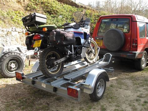 motorcycle trailer page
