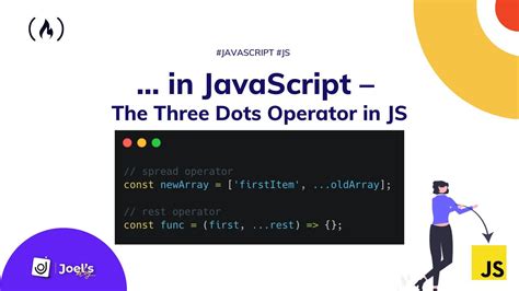 javascript   dots operator  js