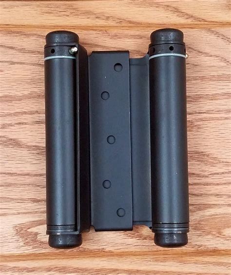 double action spring hinges adjustable oil rubbed bronze  inche hingeoutlet