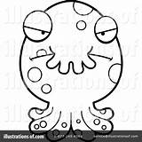 Monster Clipart Coloring Tombstone Clipartmag sketch template